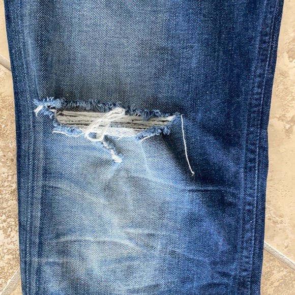 Men’s Hudson Blake Slim Straight Distressed Jeans Size 31 - Picture 8 of 10